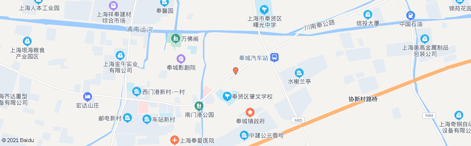 上海东门港_公交站地图_上海公交_妙搜公交查询2024