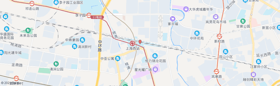 上海庙西_公交站地图_上海公交_妙搜公交查询2024