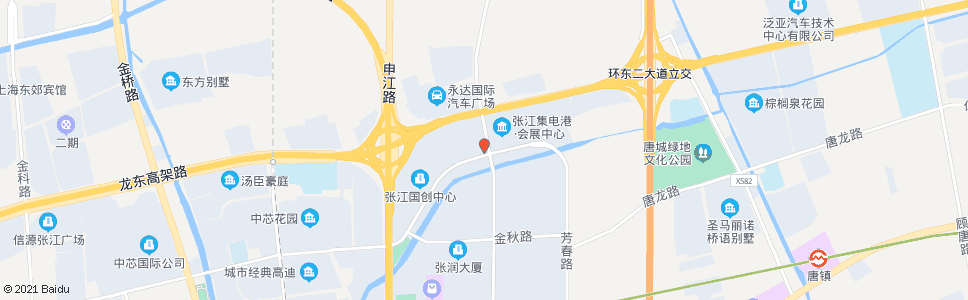上海丹桂路张东路_公交站地图_上海公交_妙搜公交查询2024