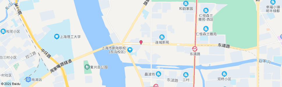 上海东靖路东沟路_公交站地图_上海公交_妙搜公交查询2024