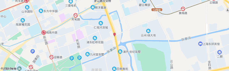 上海锦绣路罗山路_公交站地图_上海公交_妙搜公交查询2024