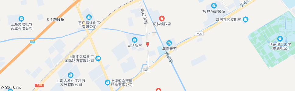 上海柘林_公交站地图_上海公交_妙搜公交查询2024