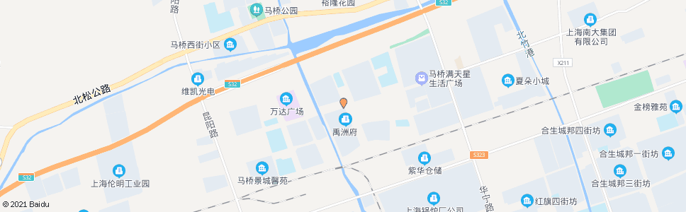 上海银春路富国路_公交站地图_上海公交_妙搜公交查询2024