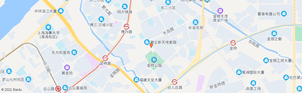上海台儿庄路长岛路_公交站地图_上海公交_妙搜公交查询2024