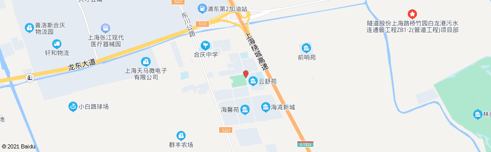 上海庆利路庆荣路_公交站地图_上海公交_妙搜公交查询2024