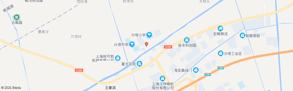 上海兴塔农贸市场_公交站地图_上海公交_妙搜公交查询2024