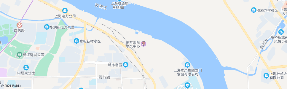 上海东方国际水产中心_公交站地图_上海公交_妙搜公交查询2024