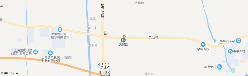 上海红亭路(招呼站)_公交站地图_上海公交_妙搜公交查询2024