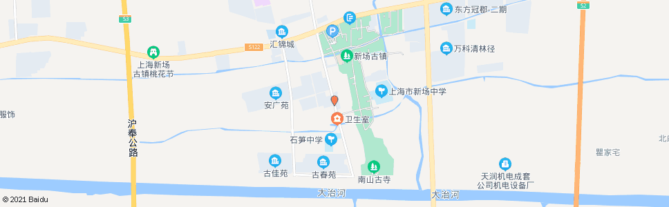 上海新奉公路石笋街_公交站地图_上海公交_妙搜公交查询2024