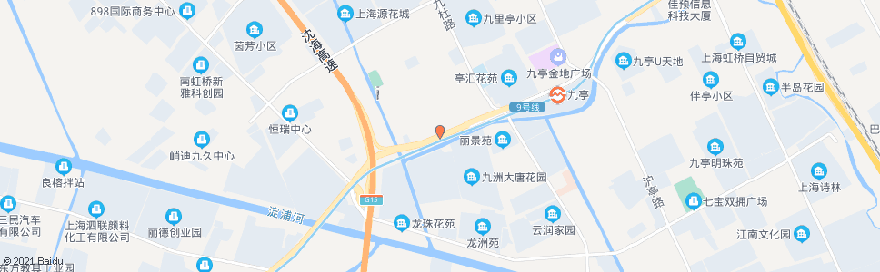 上海沪松公路九谊路_公交站地图_上海公交_妙搜公交查询2024