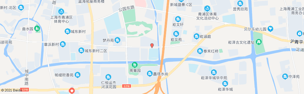 上海华乐路青湖路_公交站地图_上海公交_妙搜公交查询2024