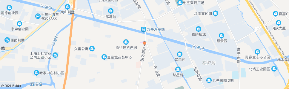 上海九新公路久富路_公交站地图_上海公交_妙搜公交查询2024