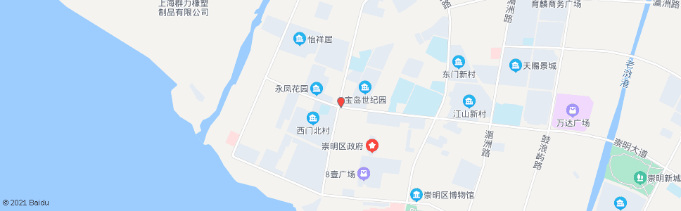 上海北门路西门路_公交站地图_上海公交_妙搜公交查询2024