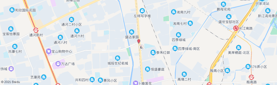 上海一二八纪念路_公交站地图_上海公交_妙搜公交查询2024