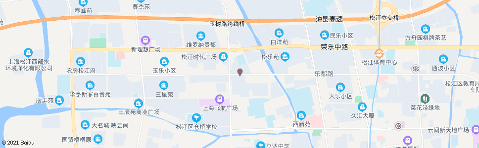 上海玉树路乐都西路_公交站地图_上海公交_妙搜公交查询2024
