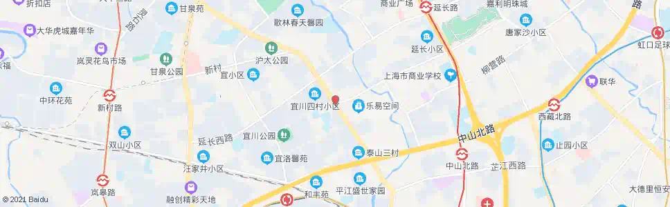 上海沪太路洛川中路_公交站地图_上海公交_妙搜公交查询2024