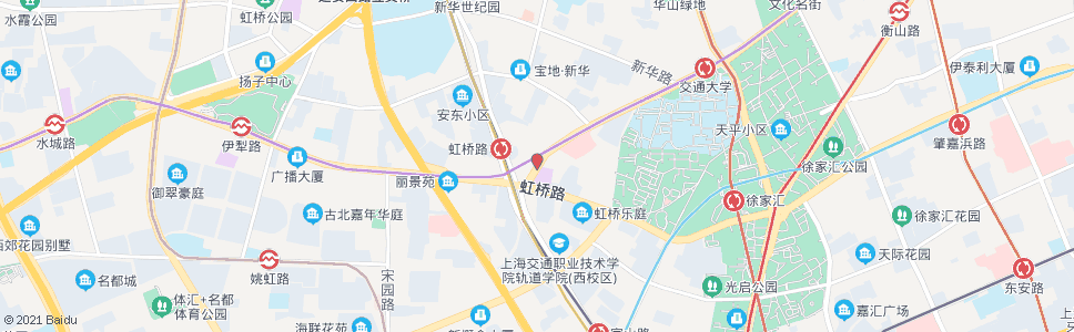 上海淮海西路凯旋路_公交站地图_上海公交_妙搜公交查询2024