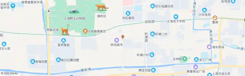 上海人民西路大川公路_公交站地图_上海公交_妙搜公交查询2024