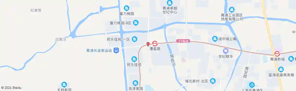 上海盈港路漕盈路(下客站)_公交站地图_上海公交_妙搜公交查询2024