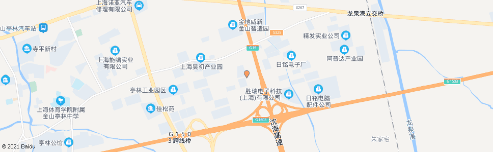 上海G15高速西_公交站地图_上海公交_妙搜公交查询2024