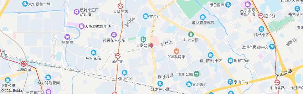 上海新村路志丹路_公交站地图_上海公交_妙搜公交查询2024