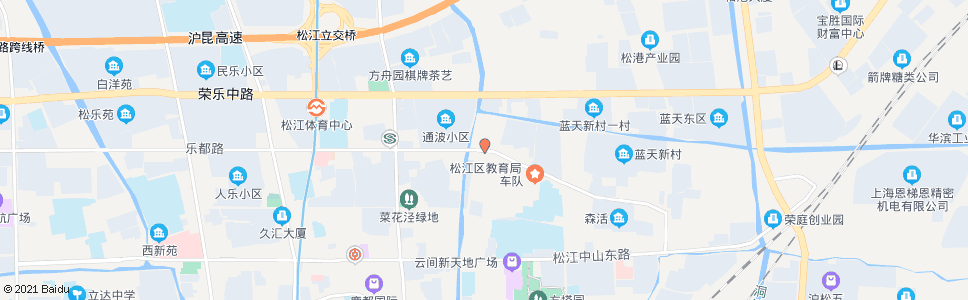 上海乐都路沪松公路_公交站地图_上海公交_妙搜公交查询2024