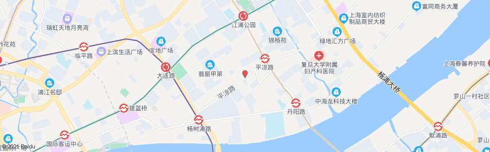 上海平凉路许昌路_公交站地图_上海公交_妙搜公交查询2024