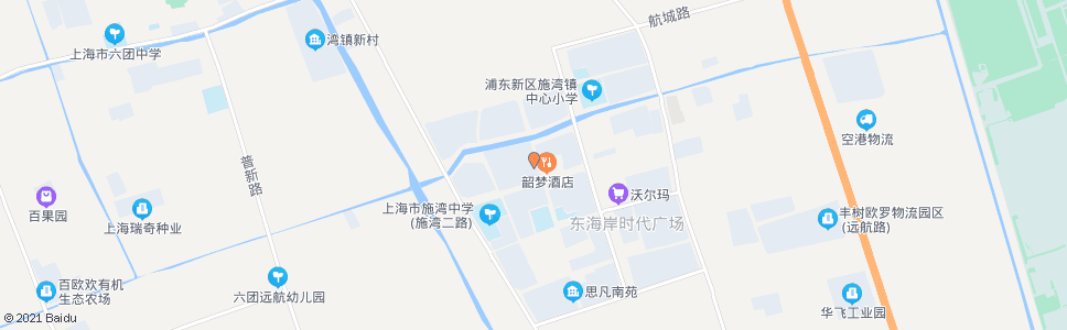 上海教培中心_公交站地图_上海公交_妙搜公交查询2024