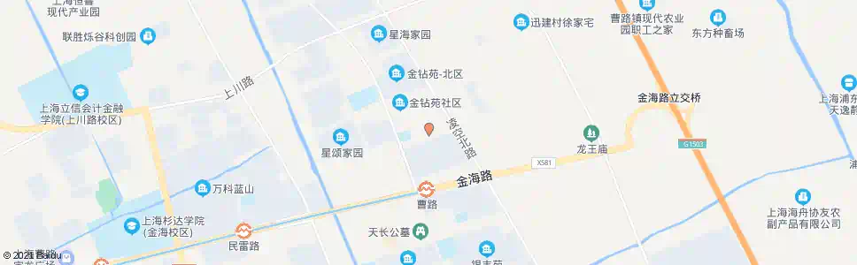 上海海顺路金钻路_公交站地图_上海公交_妙搜公交查询2024