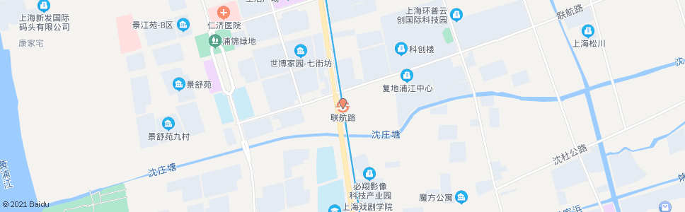上海联航路站_公交站地图_上海公交_妙搜公交查询2024