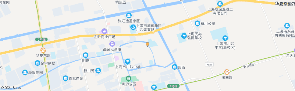 上海东城壕路新川路_公交站地图_上海公交_妙搜公交查询2024