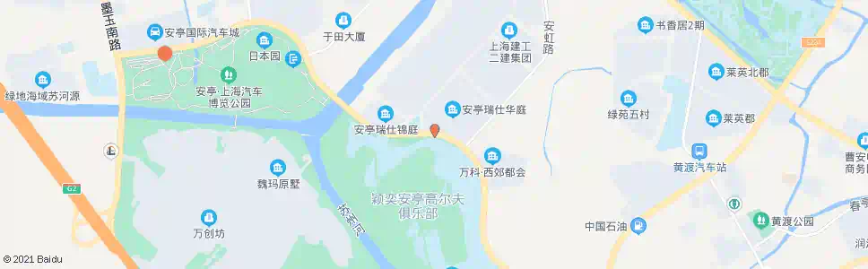 上海博园路安研路(招呼站)_公交站地图_上海公交_妙搜公交查询2024