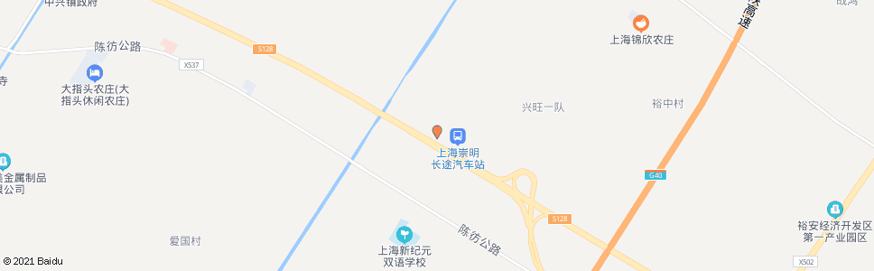 上海陈家镇(长江大桥)_公交站地图_上海公交_妙搜公交查询2024
