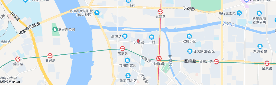上海东波路莱阳路_公交站地图_上海公交_妙搜公交查询2024