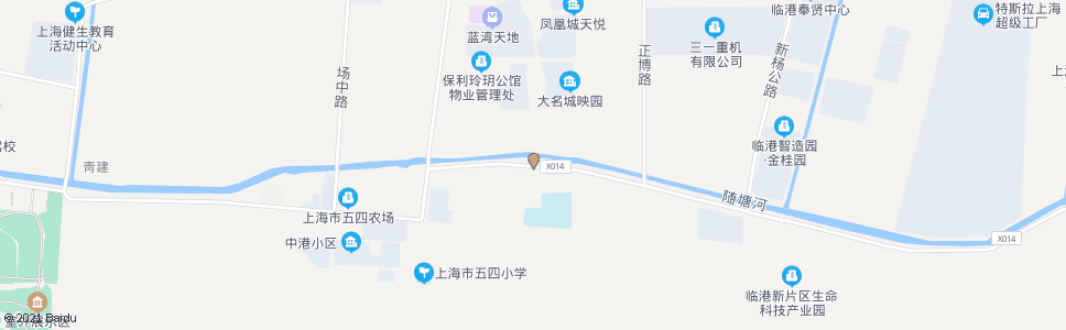 上海芦五公路场中路_公交站地图_上海公交_妙搜公交查询2024