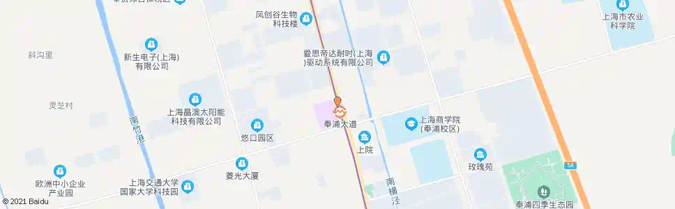 上海沪杭公路奉浦大道(招呼站)_公交站地图_上海公交_妙搜公交查询2024