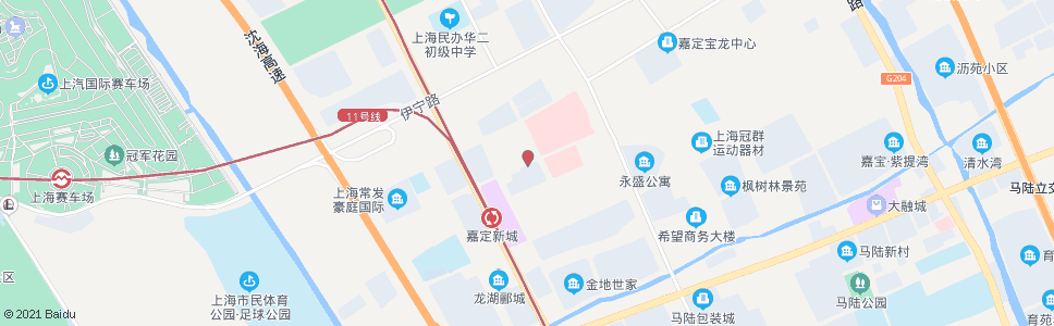 上海合作路双丁路_公交站地图_上海公交_妙搜公交查询2024