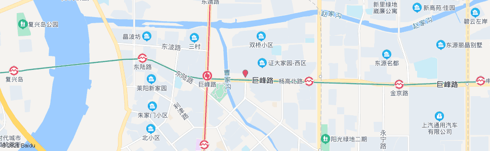上海巨峰路利津路_公交站地图_上海公交_妙搜公交查询2024