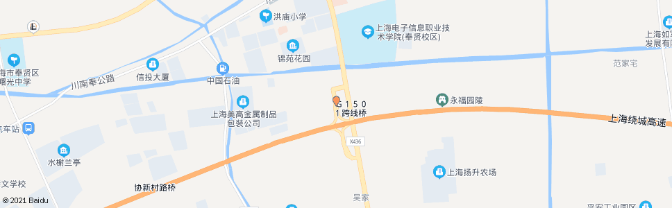 上海瓦洪公路_公交站地图_上海公交_妙搜公交查询2024