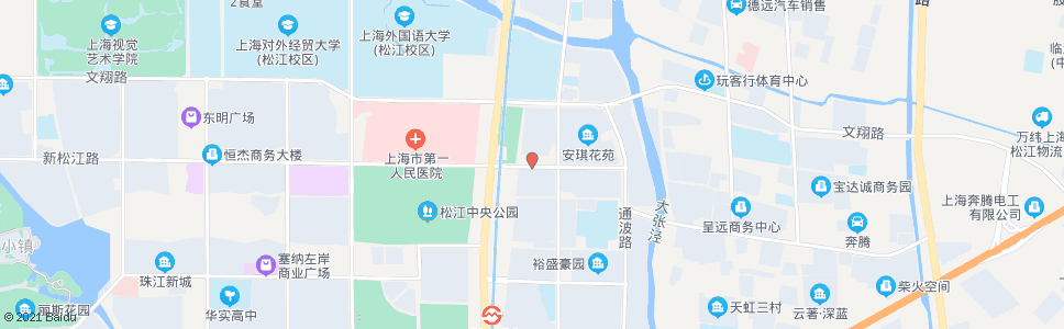 上海新松江路谷阳路_公交站地图_上海公交_妙搜公交查询2024