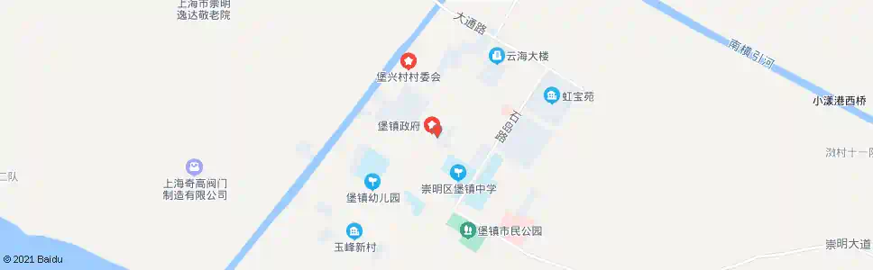 上海小菜场_公交站地图_上海公交_妙搜公交查询2024