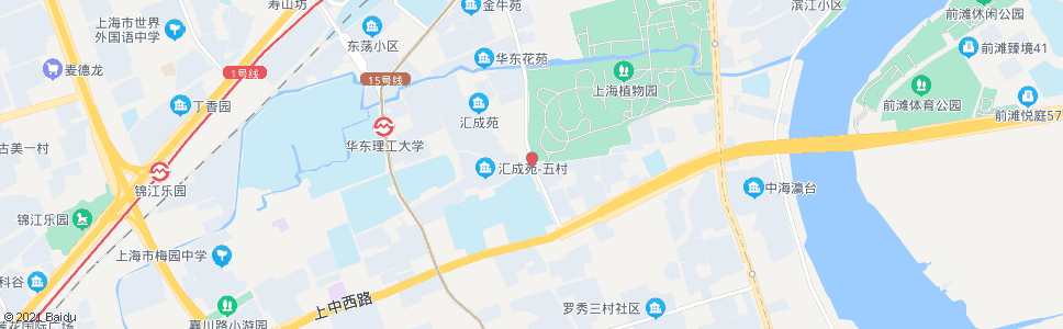 上海龙川北路百色路_公交站地图_上海公交_妙搜公交查询2024