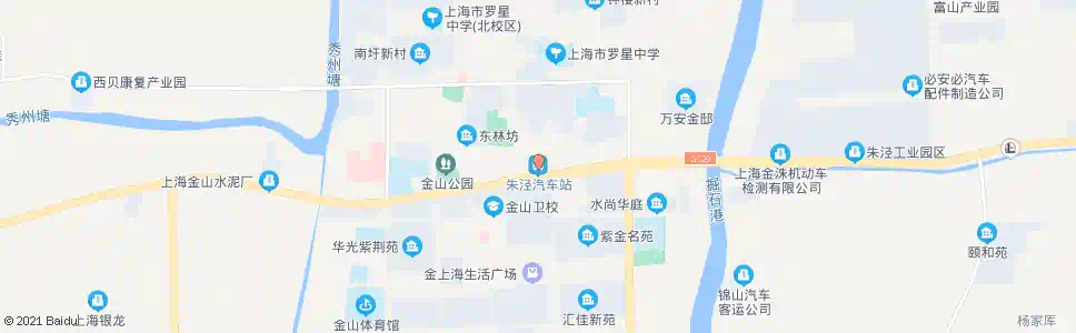 上海朱泾汽车站_公交站地图_上海公交_妙搜公交查询2024