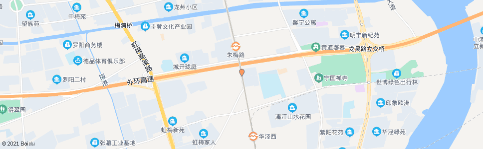 上海朱梅路老沪闵路_公交站地图_上海公交_妙搜公交查询2024