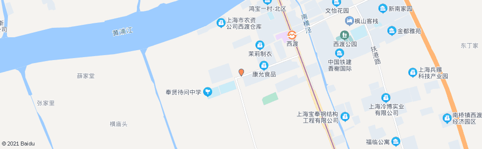 上海鸿程路_公交站地图_上海公交_妙搜公交查询2024
