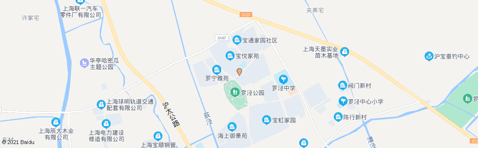 上海潘新路罗宁路_公交站地图_上海公交_妙搜公交查询2024
