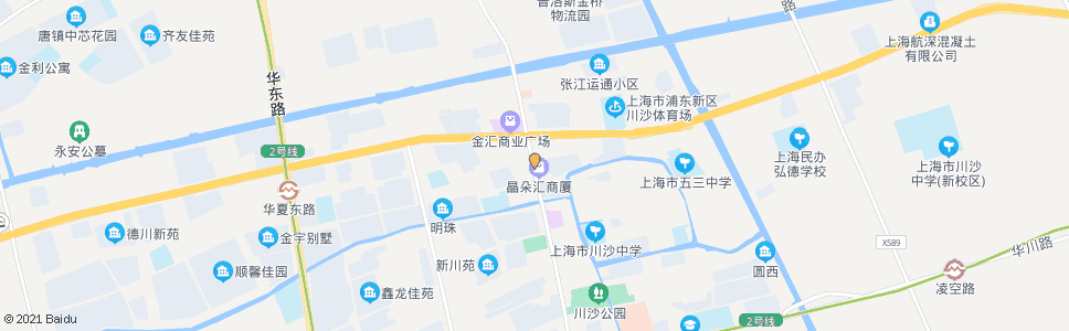 上海川沙路新德路_公交站地图_上海公交_妙搜公交查询2024