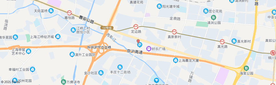 上海新郁路曹安公路_公交站地图_上海公交_妙搜公交查询2024