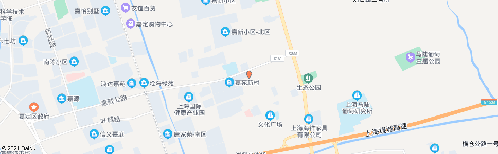 上海嘉戬支路嘉戬公路_公交站地图_上海公交_妙搜公交查询2024