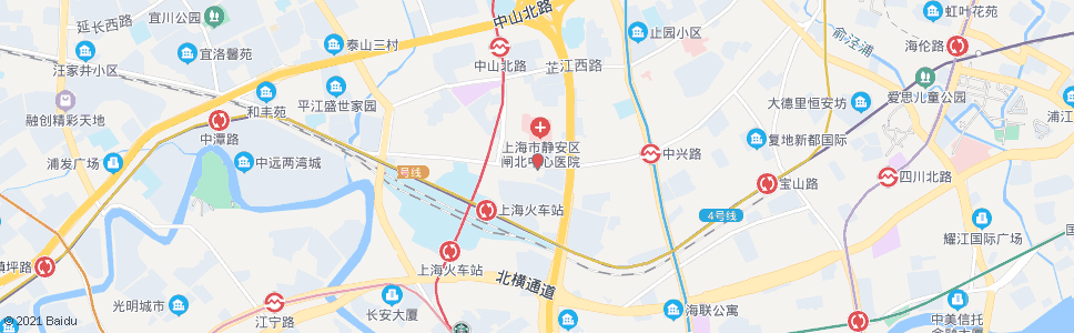 上海中兴路长兴路_公交站地图_上海公交_妙搜公交查询2024